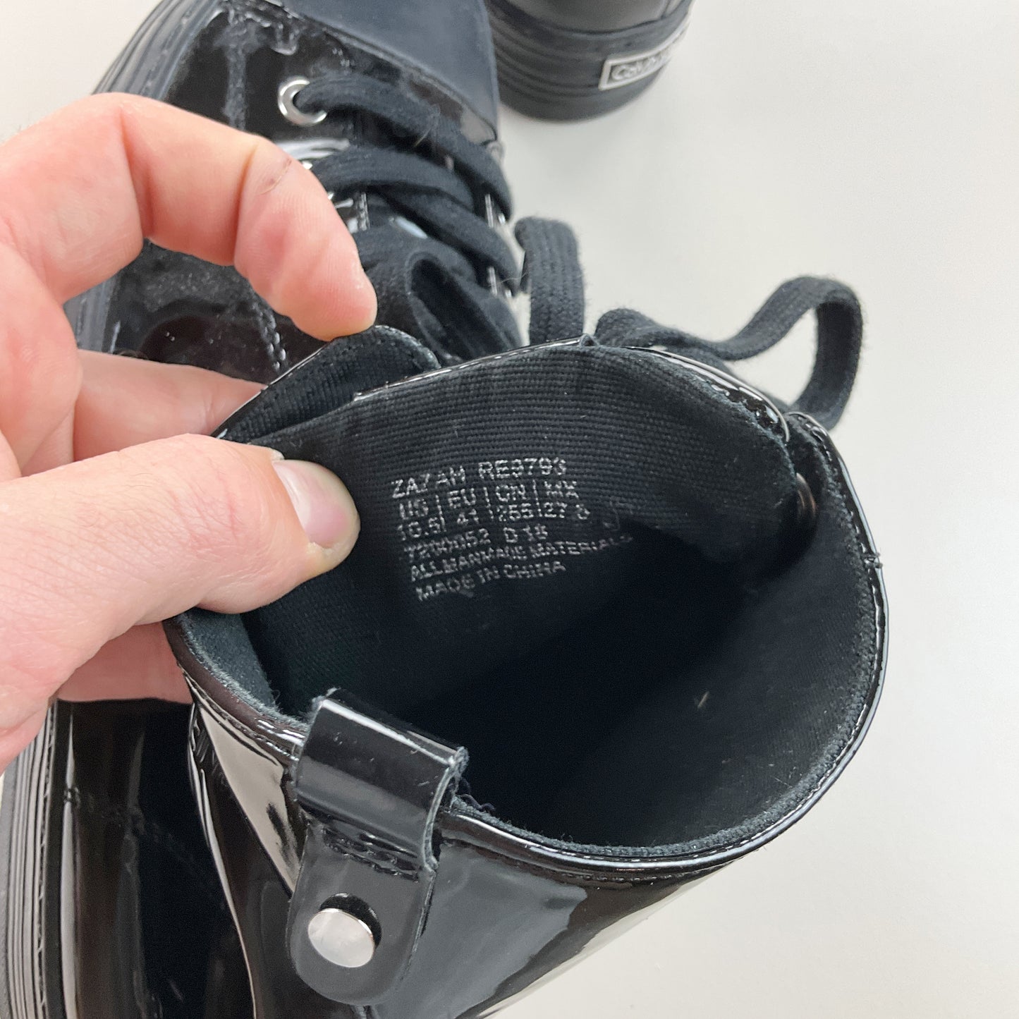 Calvin Klein Lack Schuhe - EU 41-CALVIN KLEIN-olesstore-vintage-secondhand-shop-austria-österreich