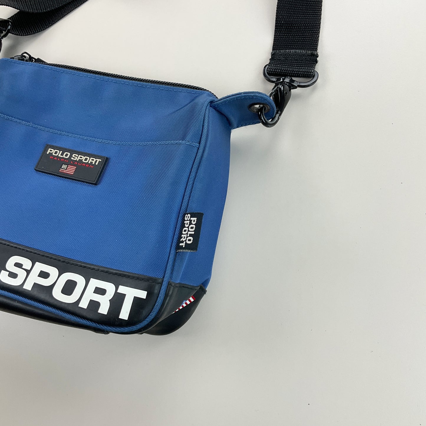 Ralph Lauren 90s Polo Sport Umhänge- Tasche-RALPH LAUREN-olesstore-vintage-secondhand-shop-austria-österreich