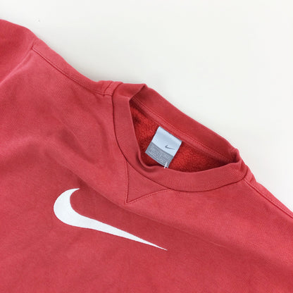 Nike Swoosh Sweatshirt - Women/XS-NIKE-olesstore-vintage-secondhand-shop-austria-österreich