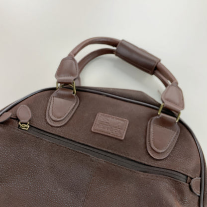 Kangol 00s Leder Tasche-KANGOL-olesstore-vintage-secondhand-shop-austria-österreich