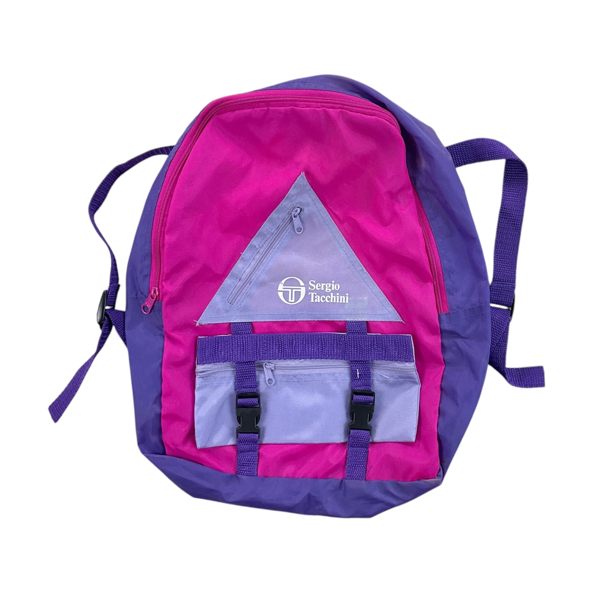 Sergio Tacchini 90s Retro Rucksack-SERGIO TACCHINI-olesstore-vintage-secondhand-shop-austria-österreich