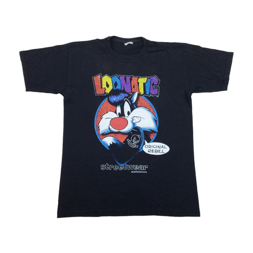 Looney Tunes Ioonatic 1992 T-Shirt - Medium-WARNER BROS-olesstore-vintage-secondhand-shop-austria-österreich