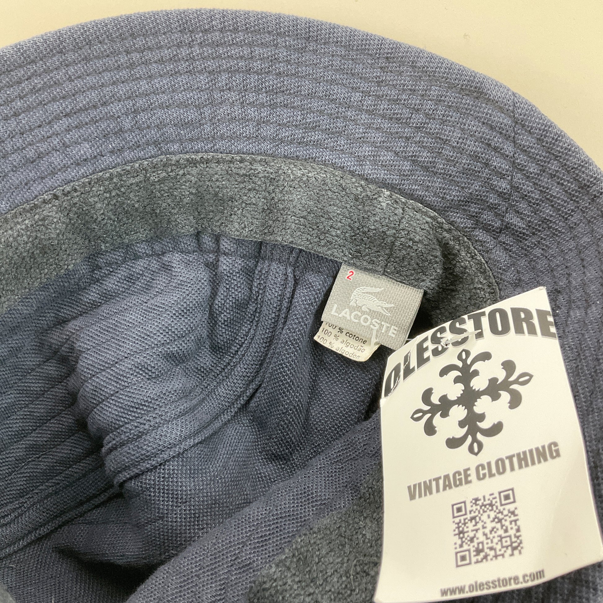 Lacoste 00s Bucket Hat-LACOSTE-olesstore-vintage-secondhand-shop-austria-österreich