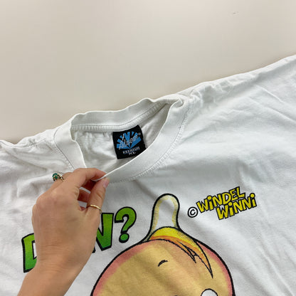 Windel Winni Graphic T-Shirt - XL-WINDEL WINNI-olesstore-vintage-secondhand-shop-austria-österreich