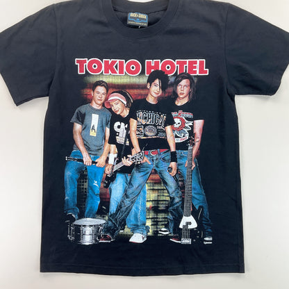 Tokio Hotel bedrucktes T-Shirt - Medium-NO NAME-olesstore-vintage-secondhand-shop-austria-österreich