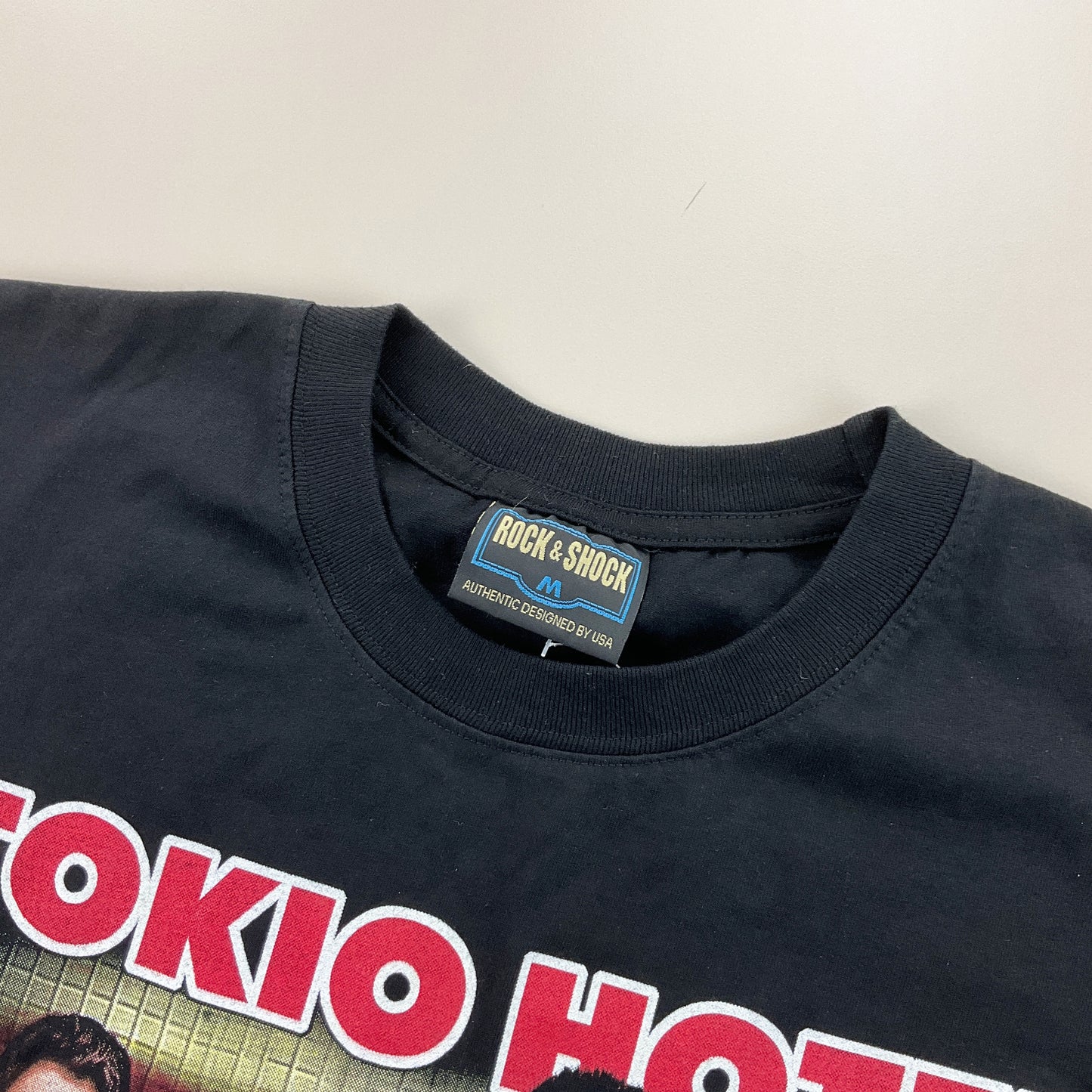 Tokio Hotel bedrucktes T-Shirt - Medium-NO NAME-olesstore-vintage-secondhand-shop-austria-österreich