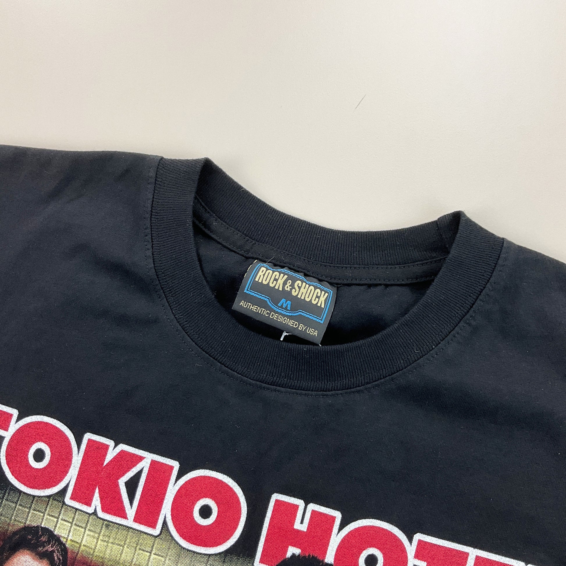 Tokio Hotel bedrucktes T-Shirt - Medium-NO NAME-olesstore-vintage-secondhand-shop-austria-österreich