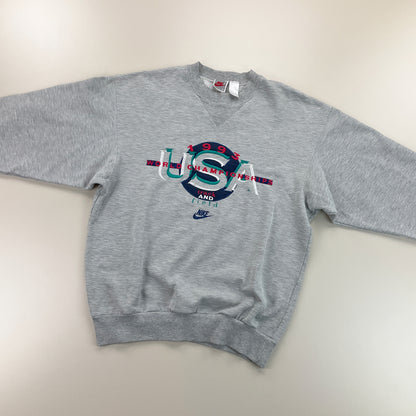 Nike 90s USA 1993 World Championships Sweatshirt - Large-NIKE-olesstore-vintage-secondhand-shop-austria-österreich