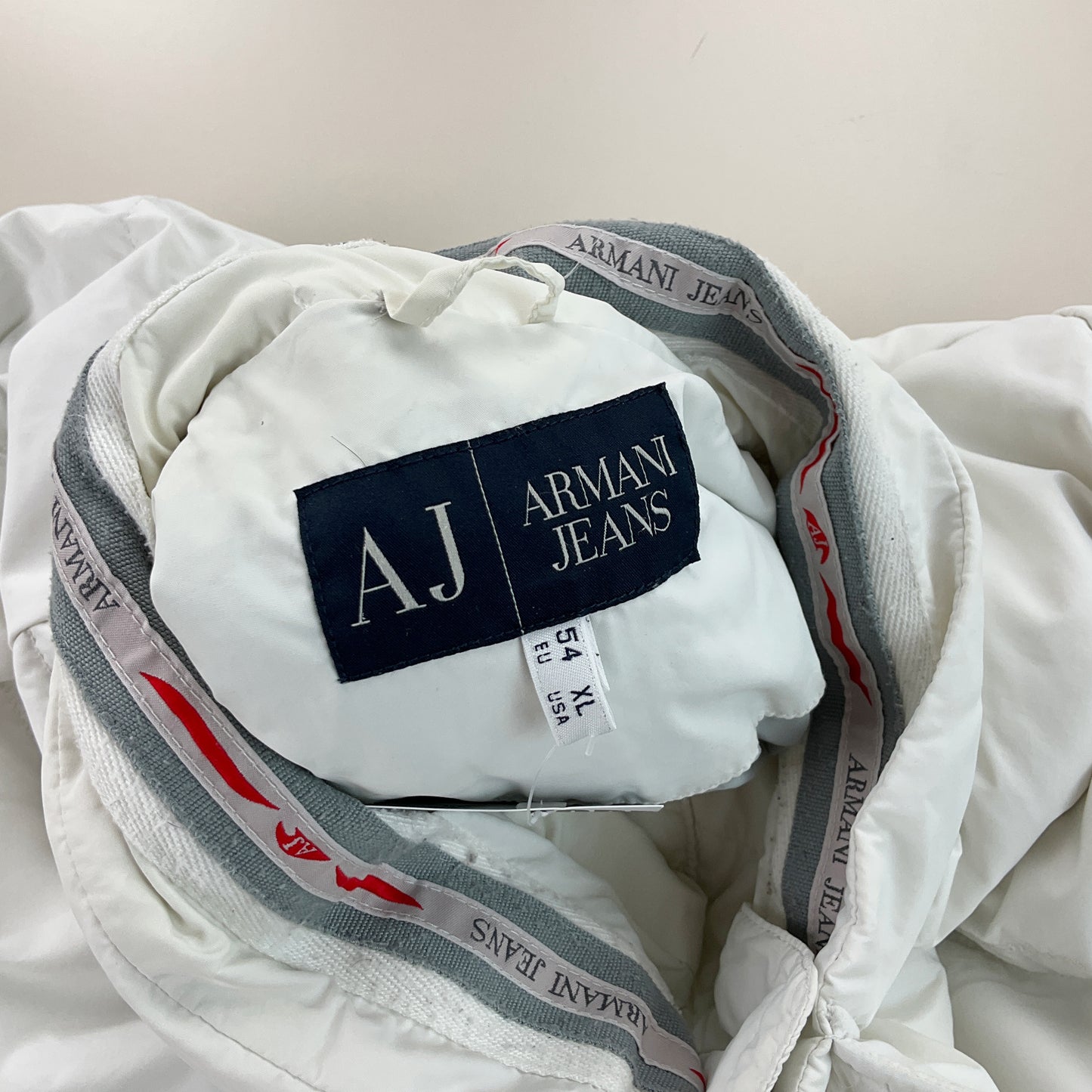 Armani Jeans gefütterte Jacke - XL-ARMANI JEANS-olesstore-vintage-secondhand-shop-austria-österreich
