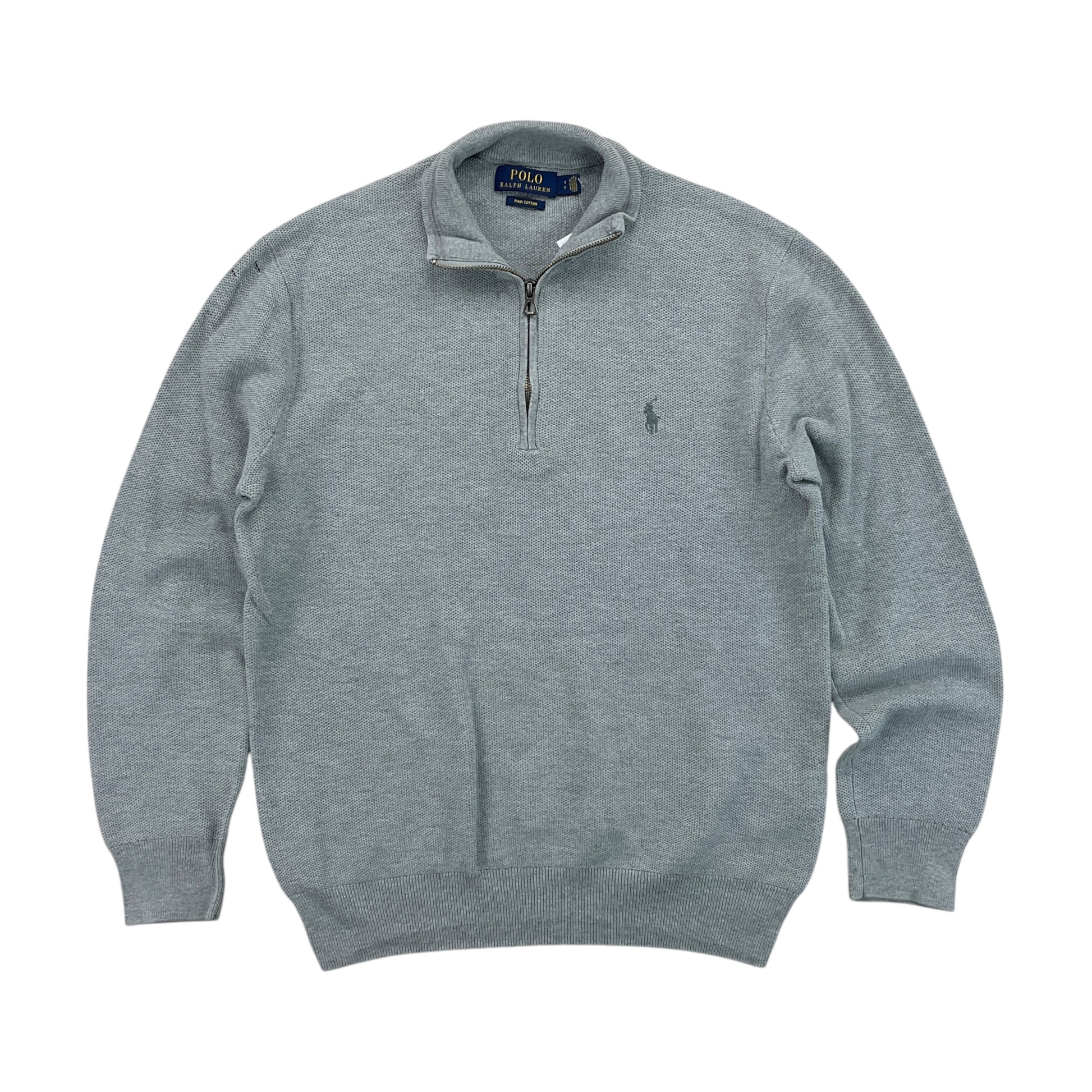 Ralph Lauren 1/4 Zip Sweatshirt - Small-RALPH LAUREN-olesstore-vintage-secondhand-shop-austria-österreich