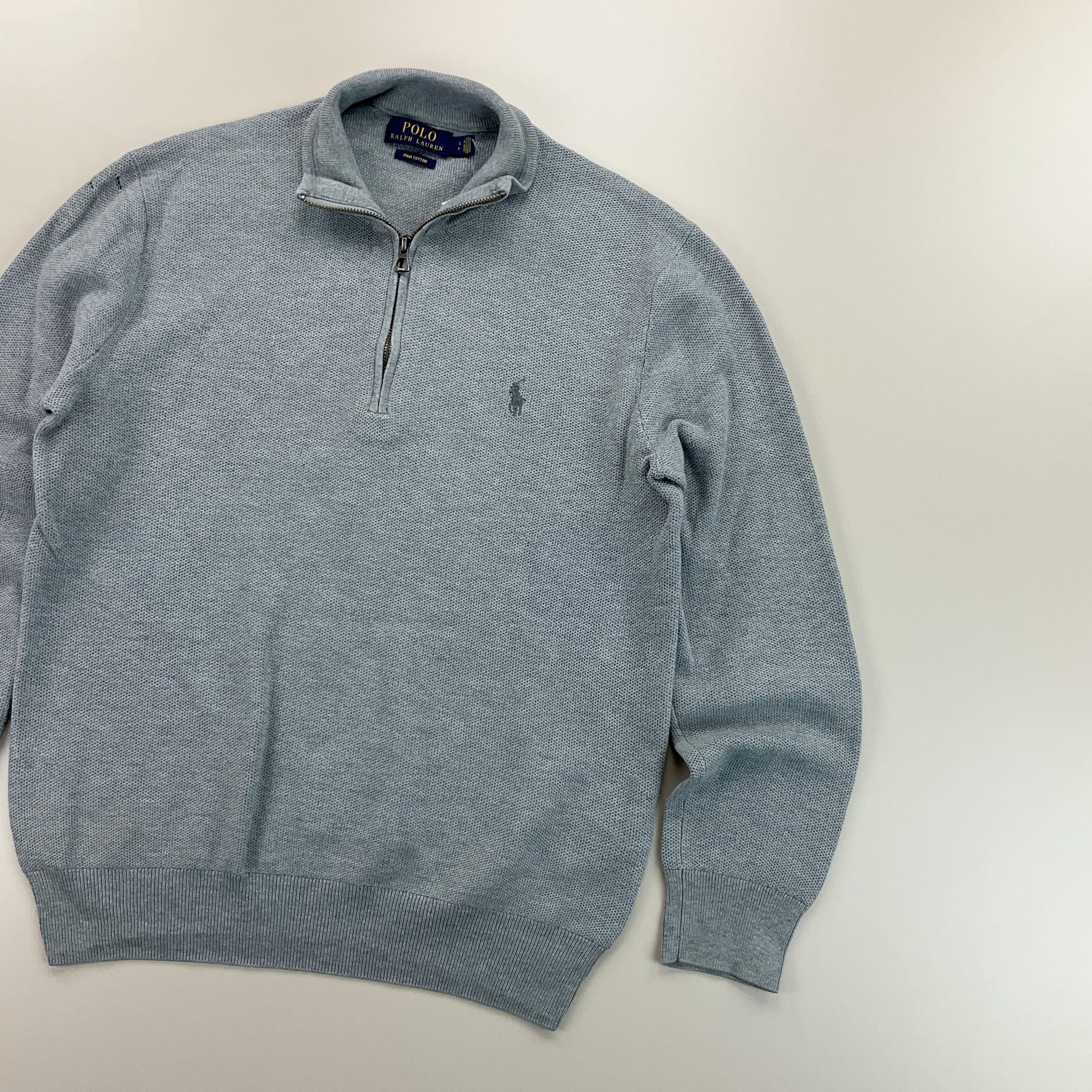 Ralph Lauren 1/4 Zip Sweatshirt - Small-RALPH LAUREN-olesstore-vintage-secondhand-shop-austria-österreich