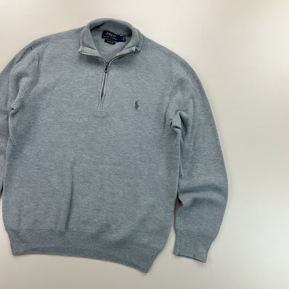 Ralph Lauren 1/4 Zip Sweatshirt - Small-RALPH LAUREN-olesstore-vintage-secondhand-shop-austria-österreich
