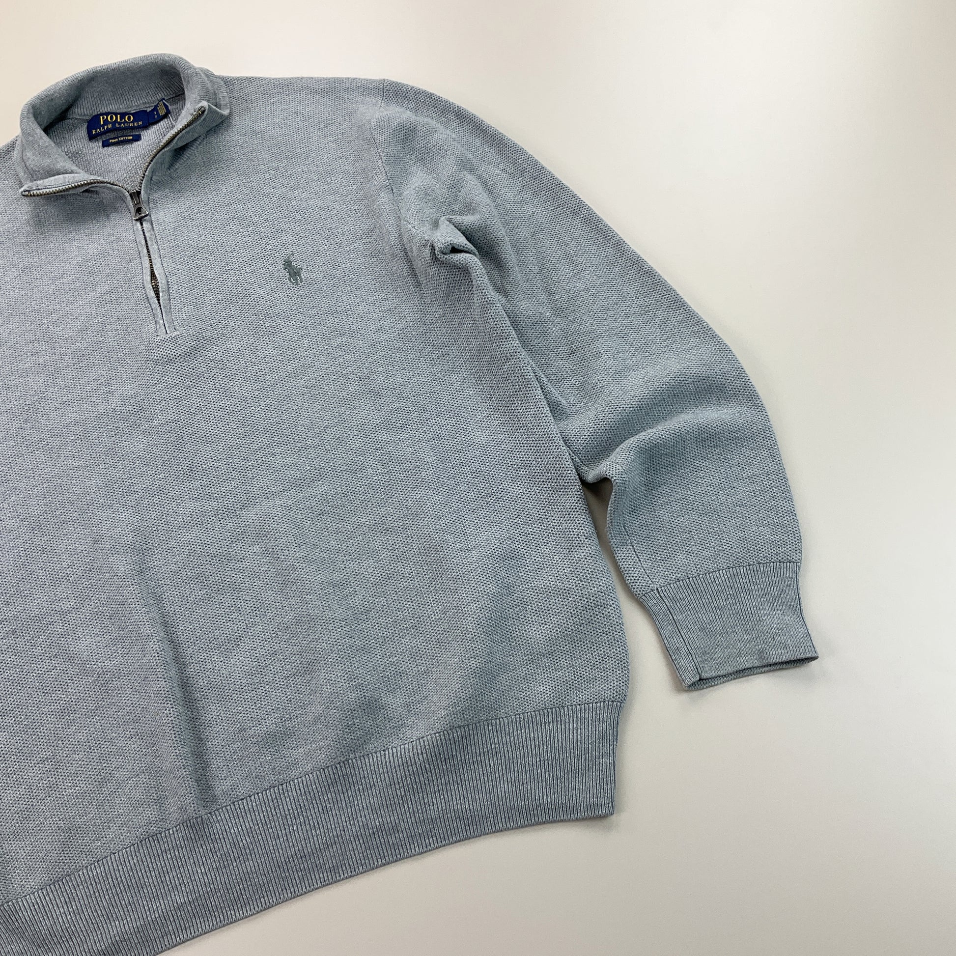 Ralph Lauren 1/4 Zip Sweatshirt - Small-RALPH LAUREN-olesstore-vintage-secondhand-shop-austria-österreich