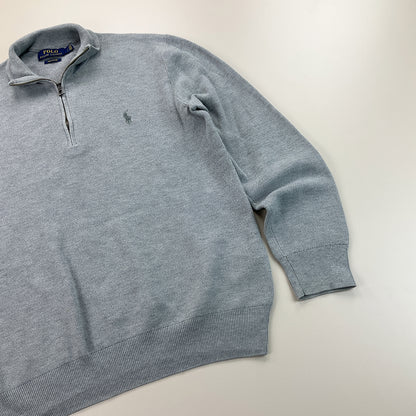Ralph Lauren 1/4 Zip Sweatshirt - Small-RALPH LAUREN-olesstore-vintage-secondhand-shop-austria-österreich