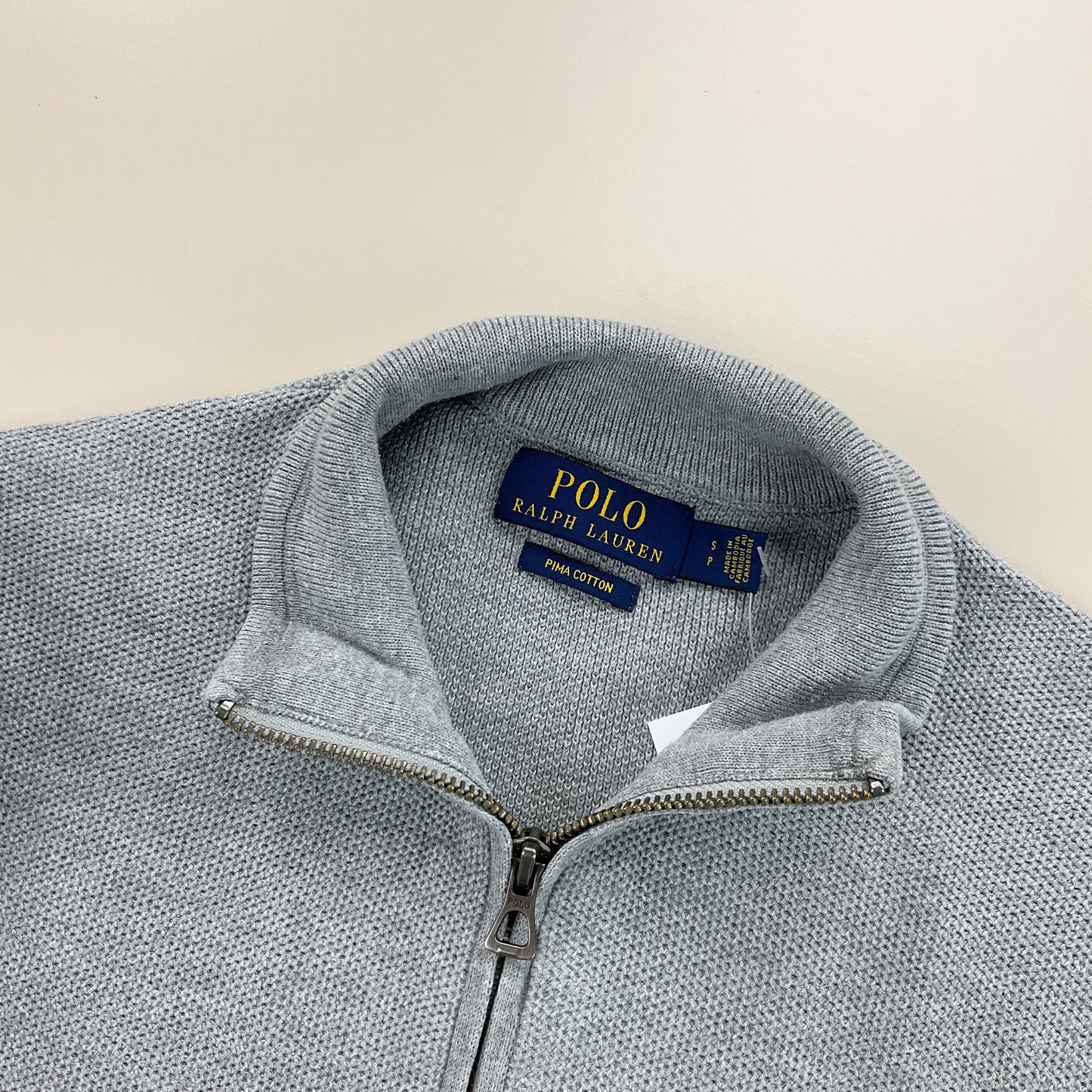 Ralph Lauren 1/4 Zip Sweatshirt - Small-RALPH LAUREN-olesstore-vintage-secondhand-shop-austria-österreich