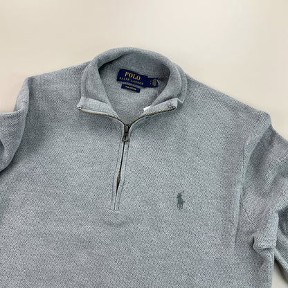 Ralph Lauren 1/4 Zip Sweatshirt - Small-RALPH LAUREN-olesstore-vintage-secondhand-shop-austria-österreich