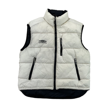 Umbro 00s Puffer Gilet - Small-UMBRO-olesstore-vintage-secondhand-shop-austria-österreich