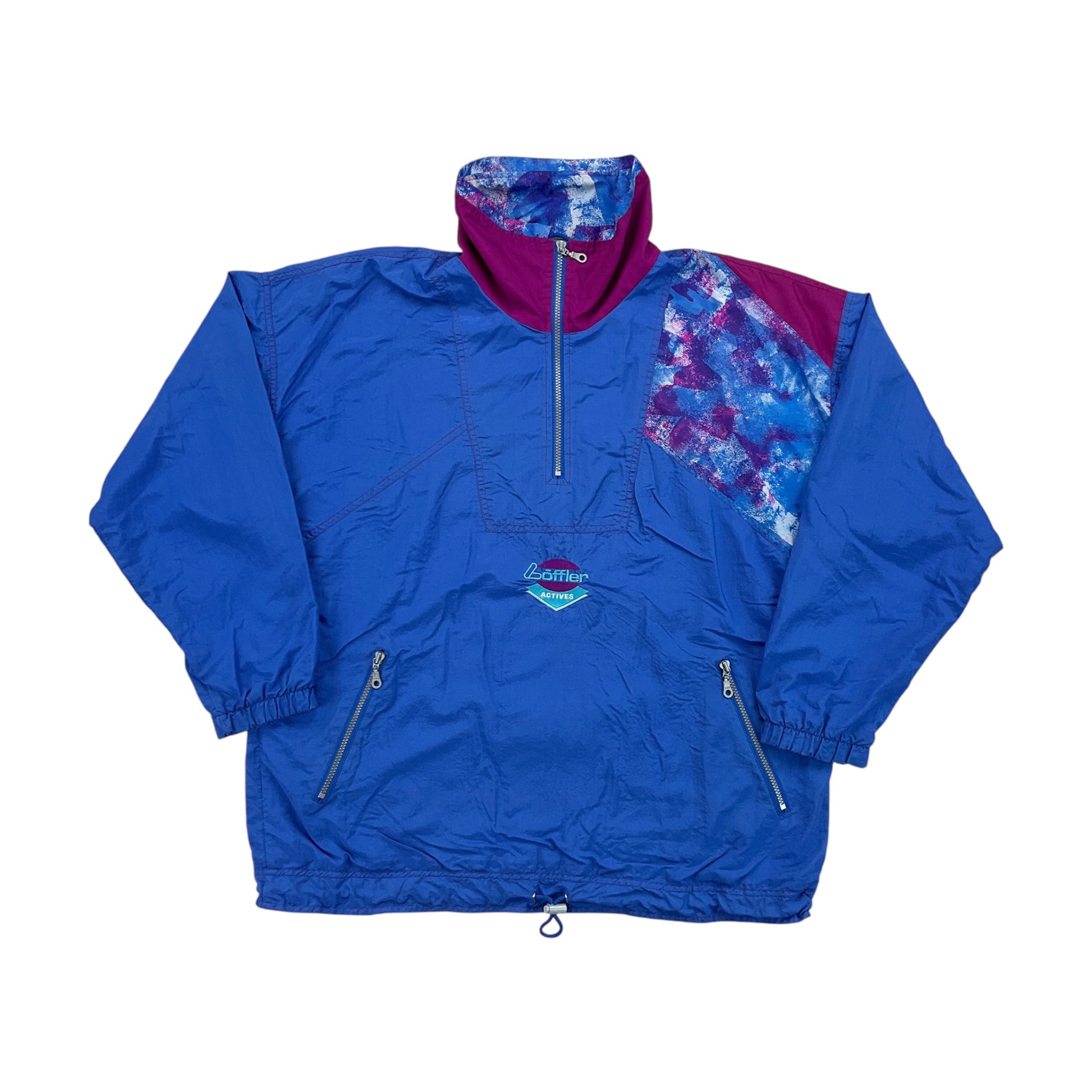 Löffler 90s Retro Jacke - XXL-LÖFFLER-olesstore-vintage-secondhand-shop-austria-österreich