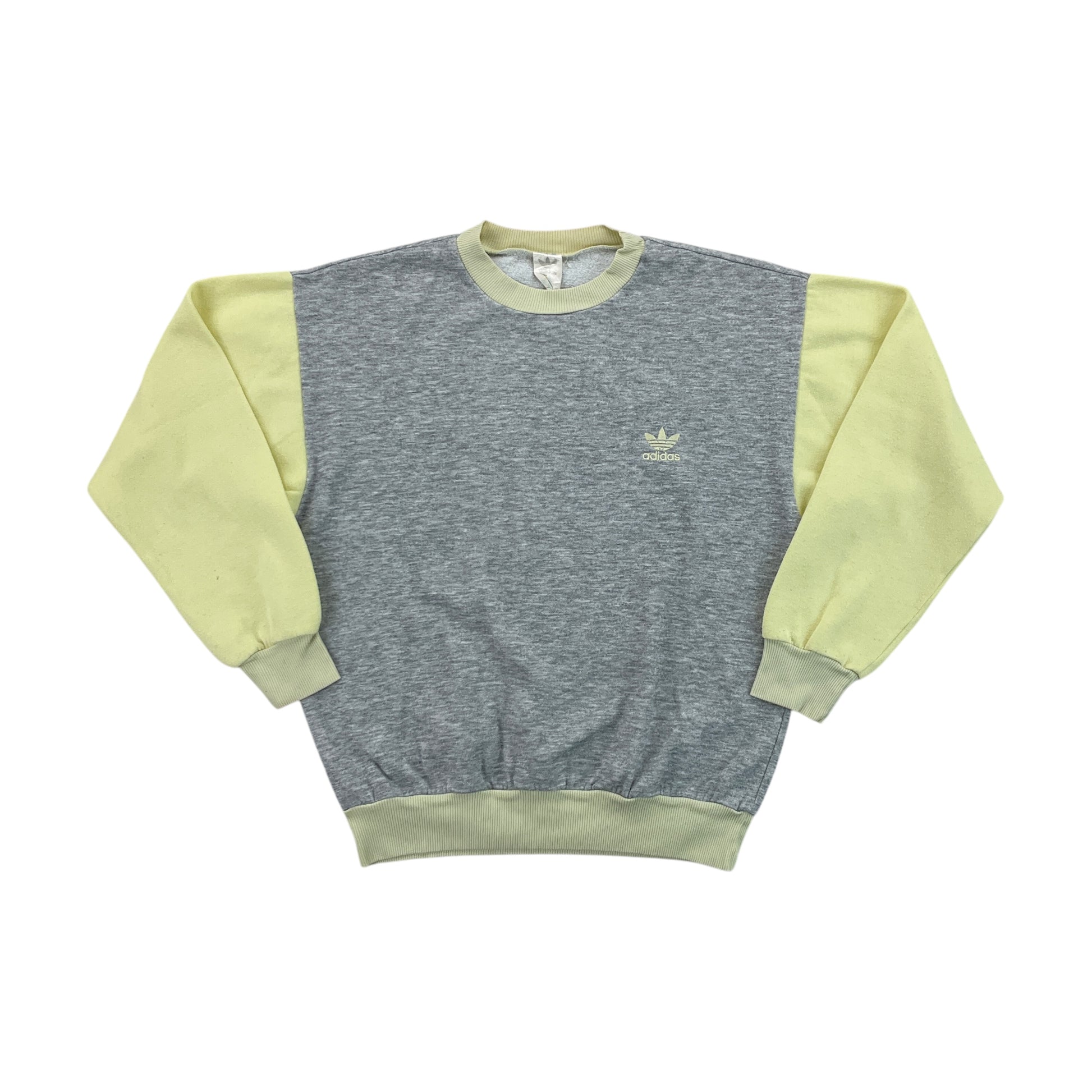 Adidas 80s Trefoil Sweatshirt - Medium-ADIDAS-olesstore-vintage-secondhand-shop-austria-österreich