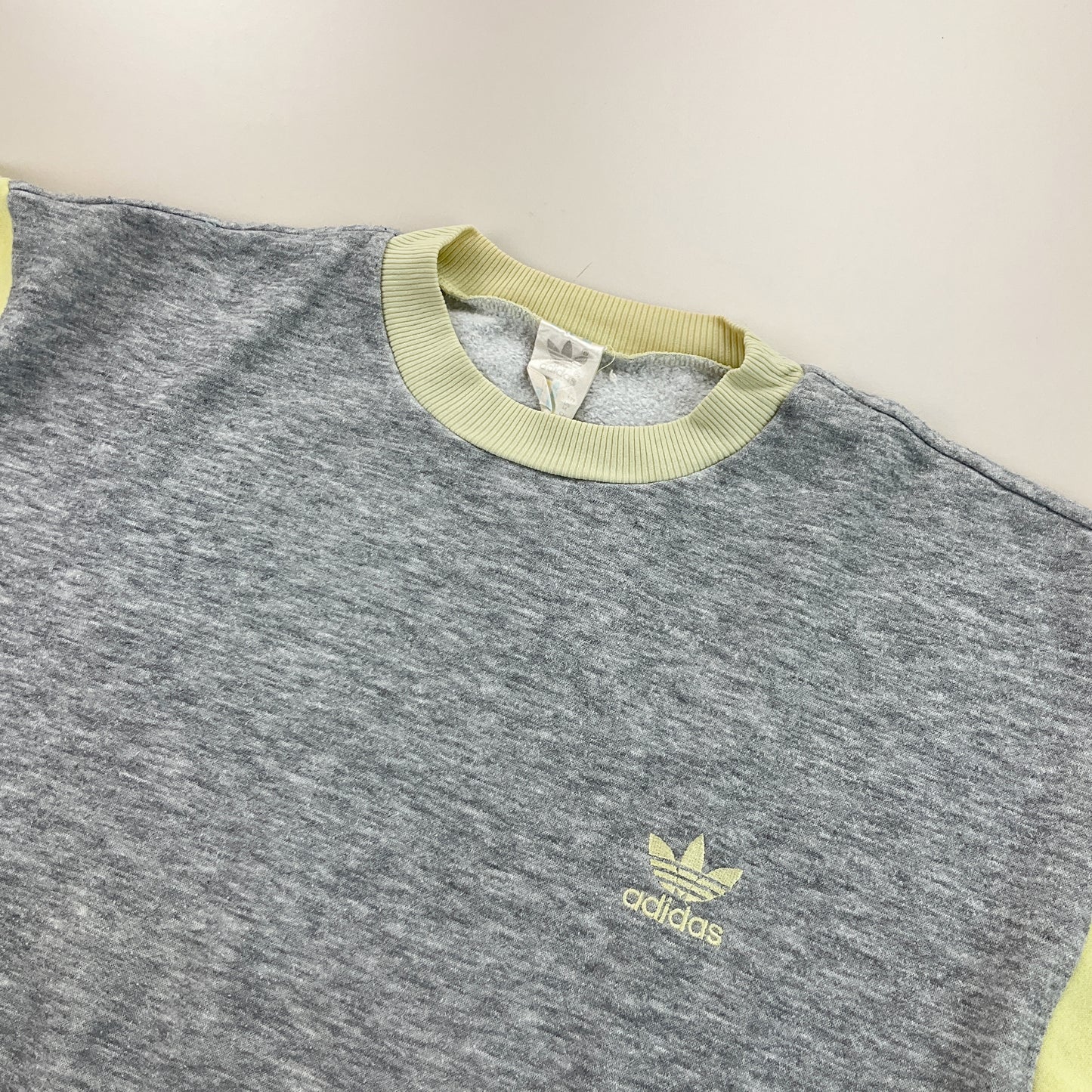 Adidas 80s Trefoil Sweatshirt - Medium-ADIDAS-olesstore-vintage-secondhand-shop-austria-österreich