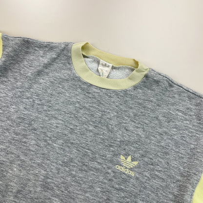 Adidas 80s Trefoil Sweatshirt - Medium-ADIDAS-olesstore-vintage-secondhand-shop-austria-österreich