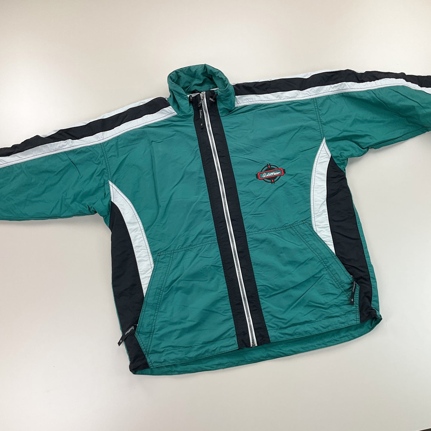 Löffler 90s Retro Jacke - XL-LÖFFLER-olesstore-vintage-secondhand-shop-austria-österreich