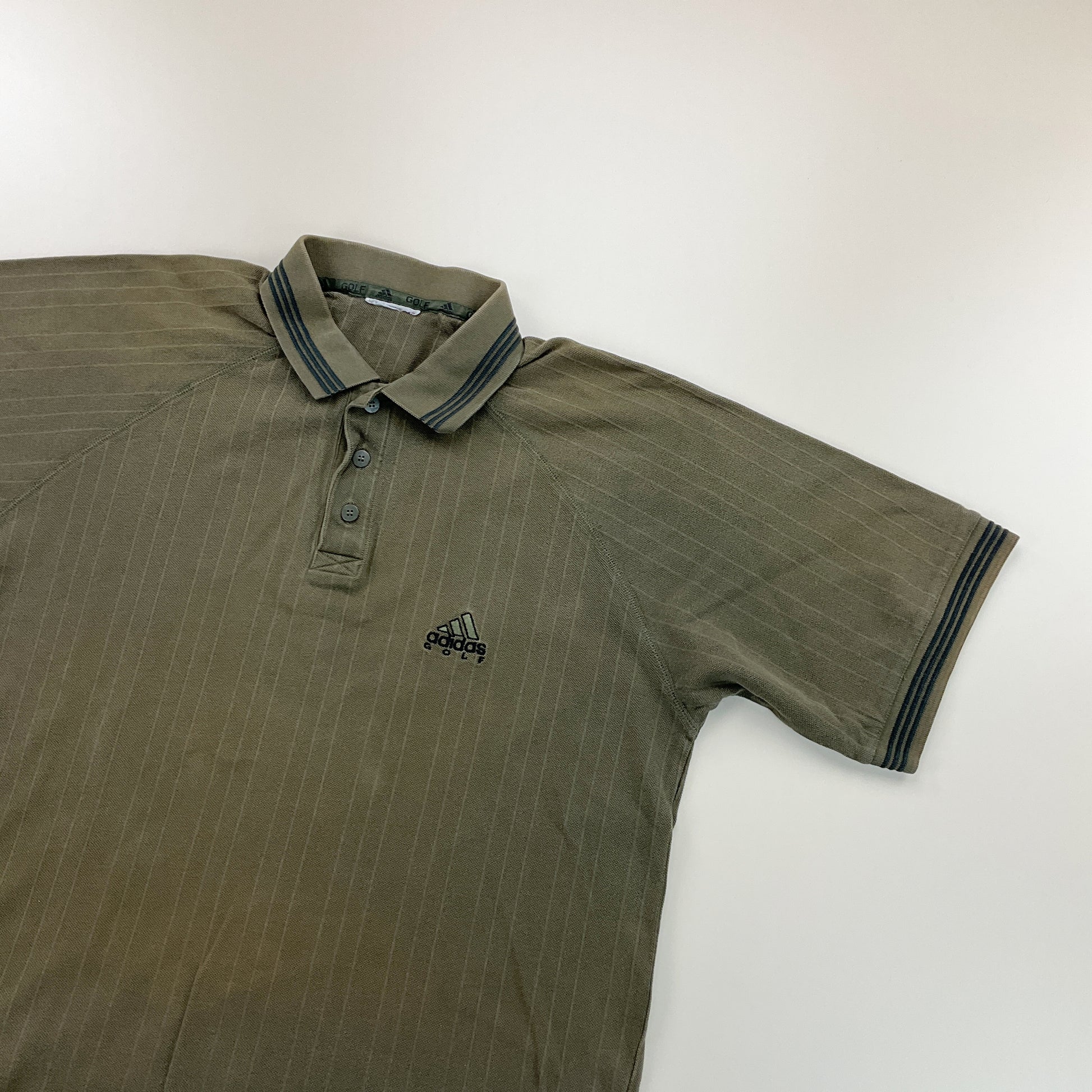 Adidas 90s GOLF Polo Shirt - Large-ADIDAS-olesstore-vintage-secondhand-shop-austria-österreich