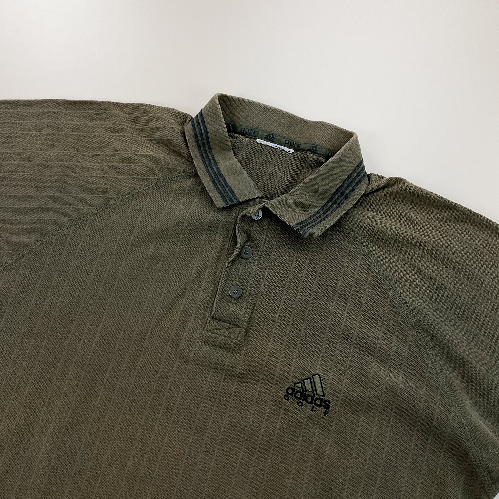 Adidas 90s GOLF Polo Shirt - Large-ADIDAS-olesstore-vintage-secondhand-shop-austria-österreich