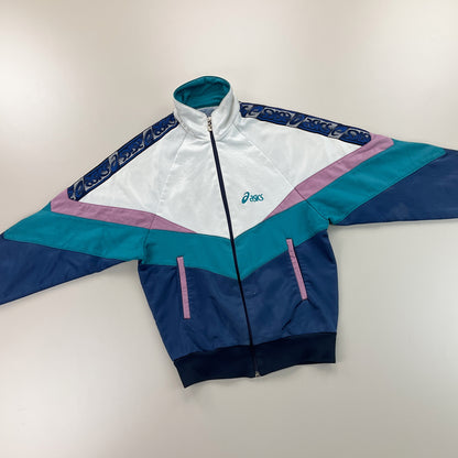 Asics 90s Sport Jacke - Damen/S-ASICS-olesstore-vintage-secondhand-shop-austria-österreich