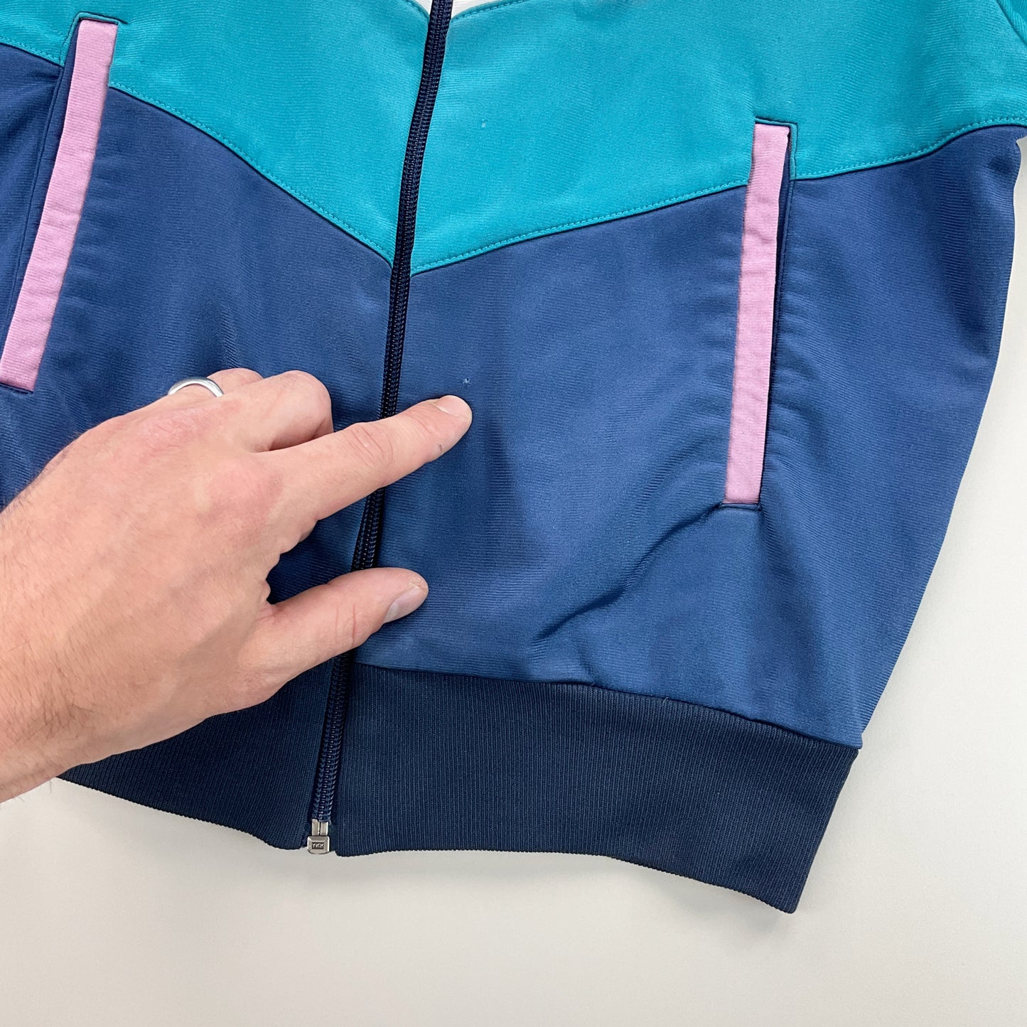 Asics 90s Sport Jacke - Damen/S-ASICS-olesstore-vintage-secondhand-shop-austria-österreich