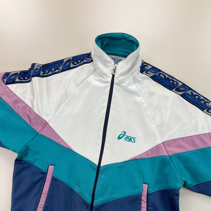 Asics 90s Sport Jacke - Damen/S-ASICS-olesstore-vintage-secondhand-shop-austria-österreich