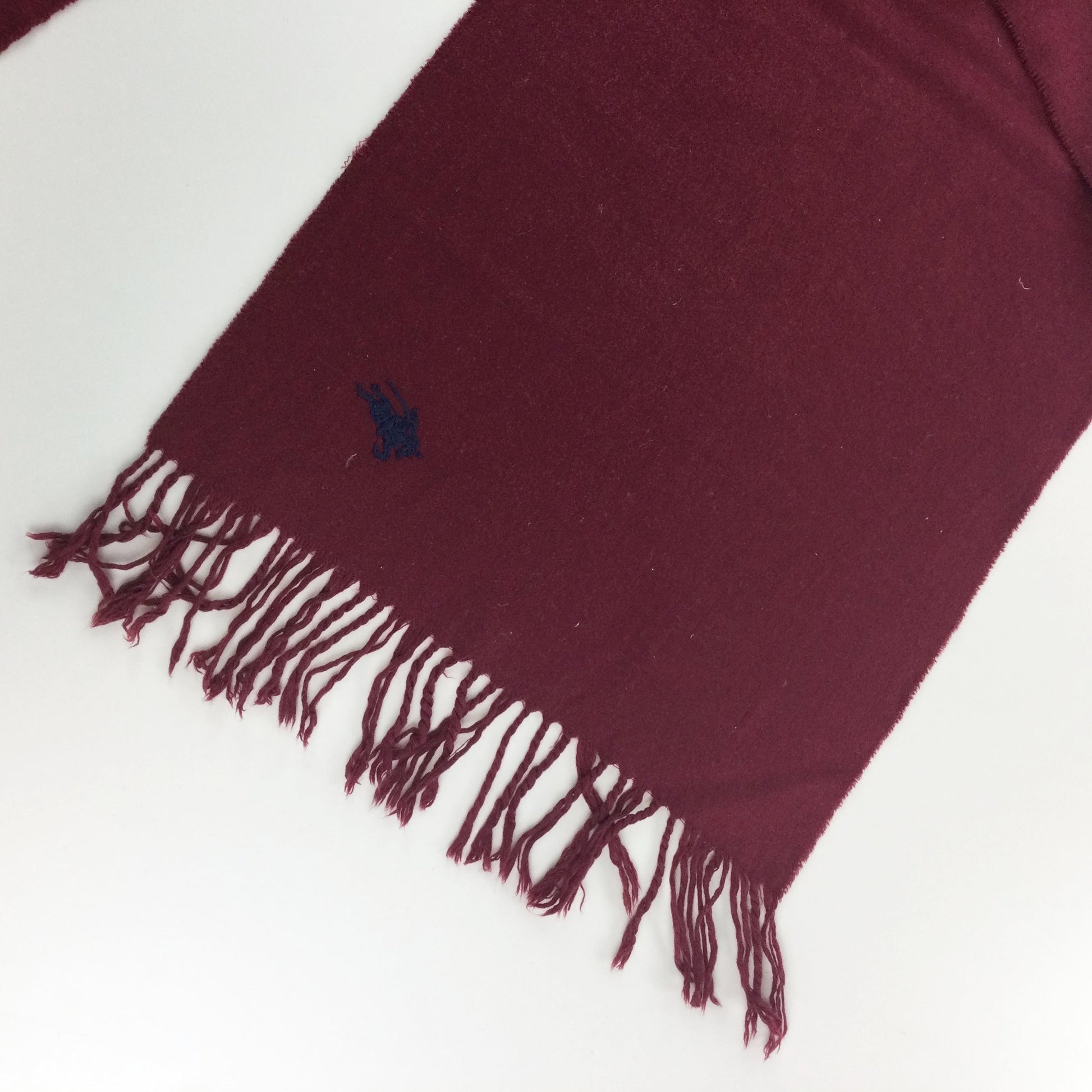 Burberry 90s Cashmere Scarf-olesstore-vintage-secondhand-shop-austria-österreich