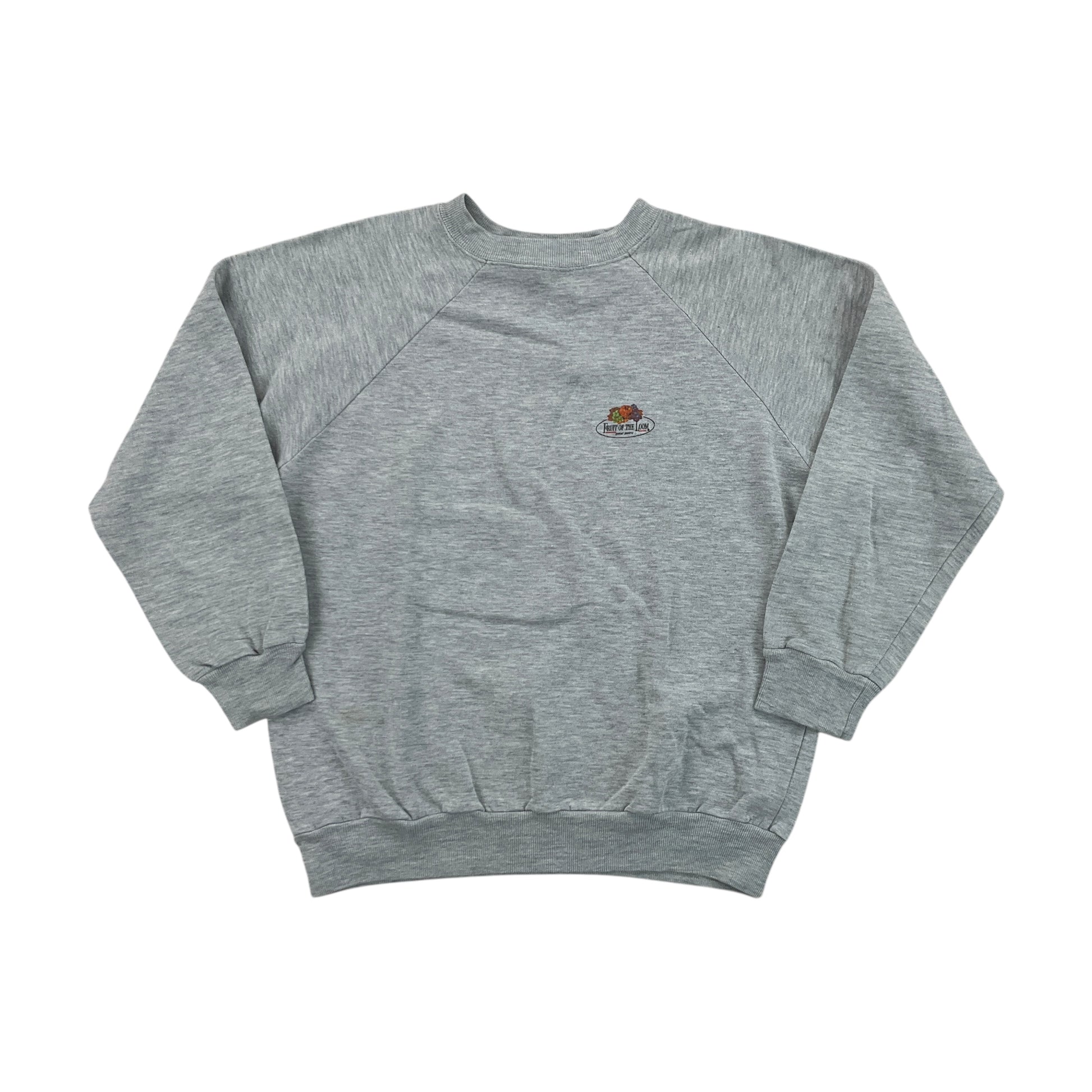 Fruit of the Loom 80s Basic Sweatshirt - Large-FRUIT OF THE LOOM-olesstore-vintage-secondhand-shop-austria-österreich