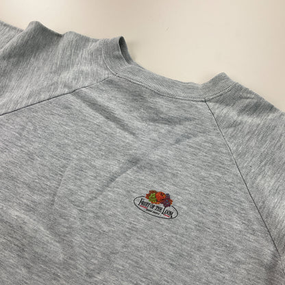Fruit of the Loom 80s Basic Sweatshirt - Large-FRUIT OF THE LOOM-olesstore-vintage-secondhand-shop-austria-österreich