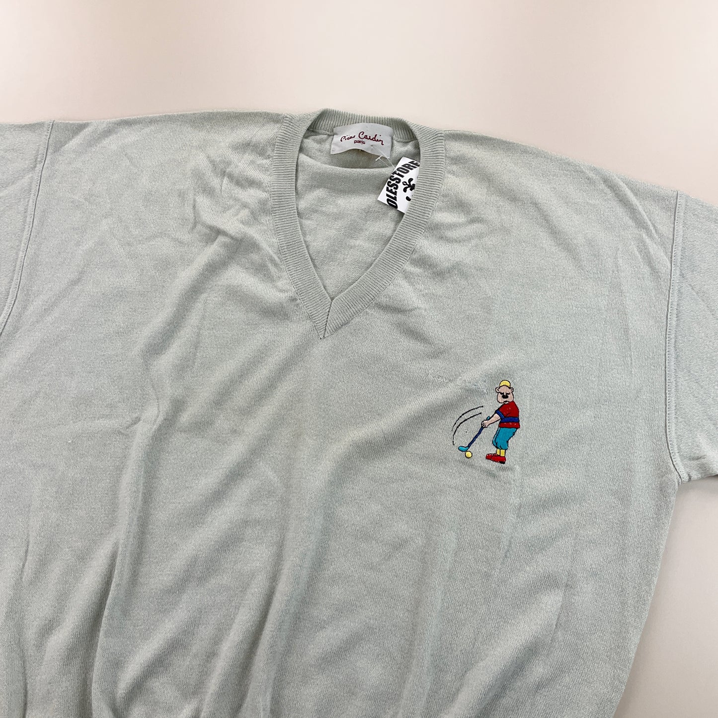 Pierre Cardin Paris Golf Sweatshirt - Large-PIERRE CARDIN-olesstore-vintage-secondhand-shop-austria-österreich