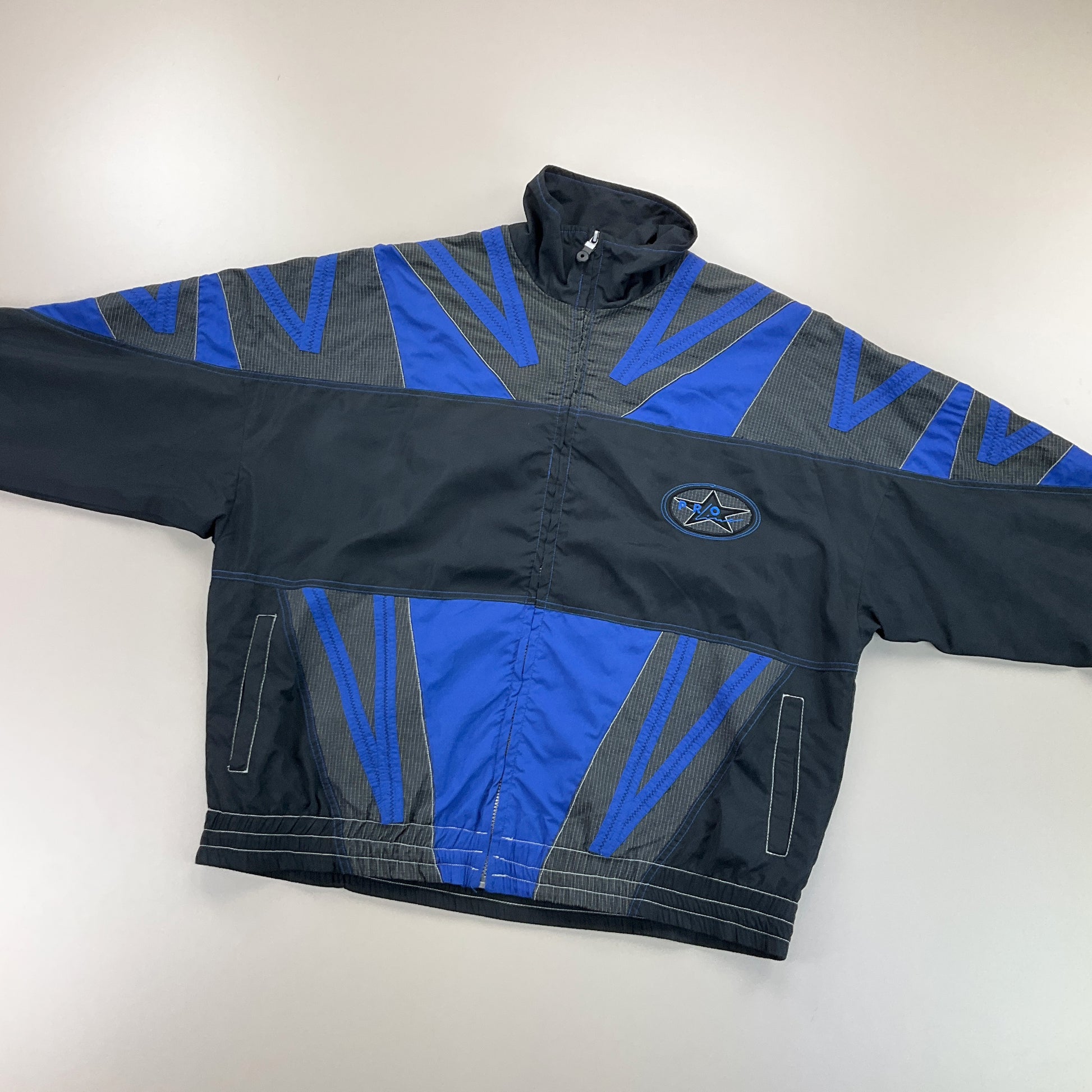 Pro Line 90s Retro Jacke - XXL-PRO LINE-olesstore-vintage-secondhand-shop-austria-österreich