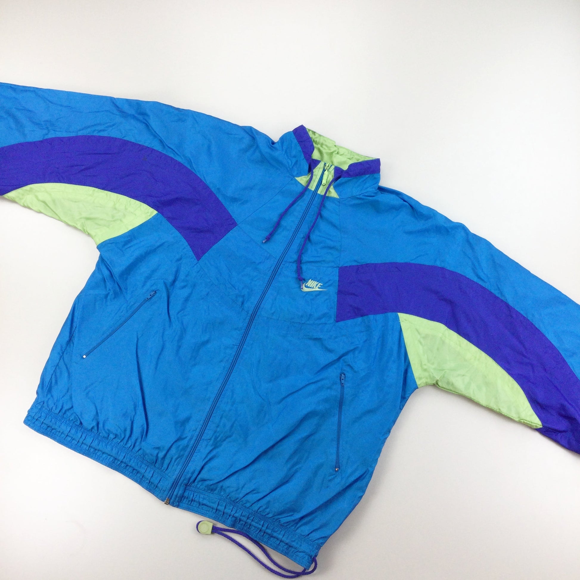 Nike 80s Track Jacket - Large-olesstore-vintage-secondhand-shop-austria-österreich