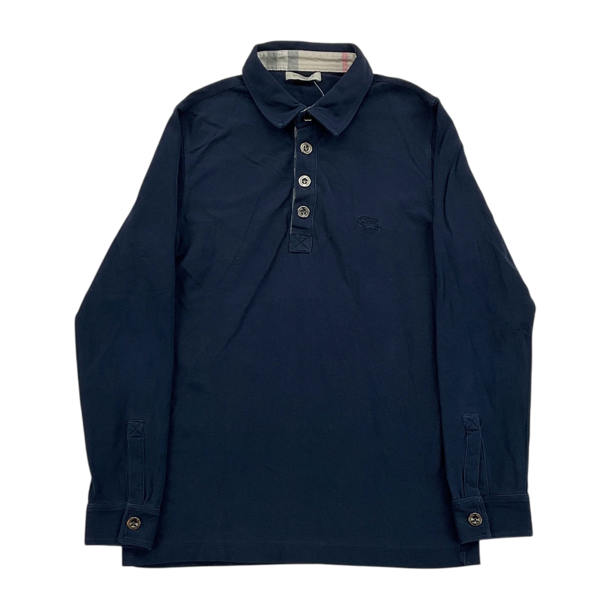 Burberry Longsleeve Polo Shirt - Small-Burberry-olesstore-vintage-secondhand-shop-austria-österreich