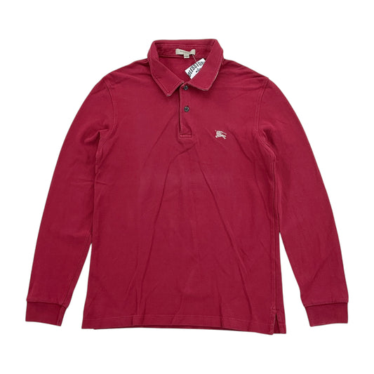 Burberry Longsleeve Polo Shirt - Small-Burberry-olesstore-vintage-secondhand-shop-austria-österreich