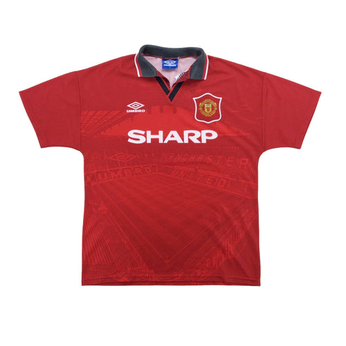 Umbro x Manchester United Jersey - Medium-UMBRO-olesstore-vintage-secondhand-shop-austria-österreich