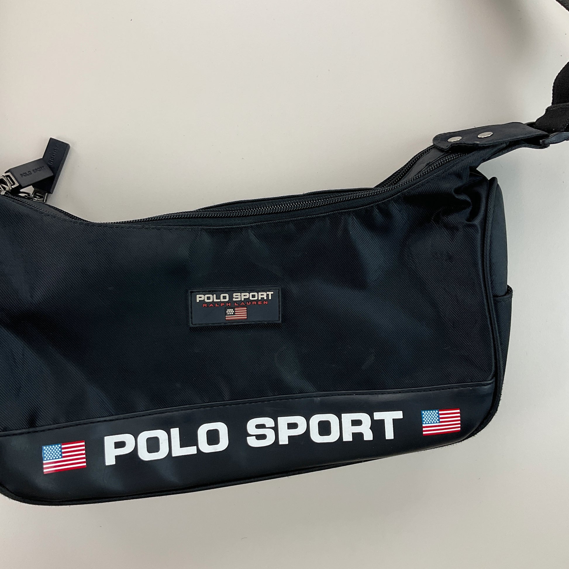 Ralph Lauren 90s Polo Sport Tasche-RALPH LAUREN-olesstore-vintage-secondhand-shop-austria-österreich