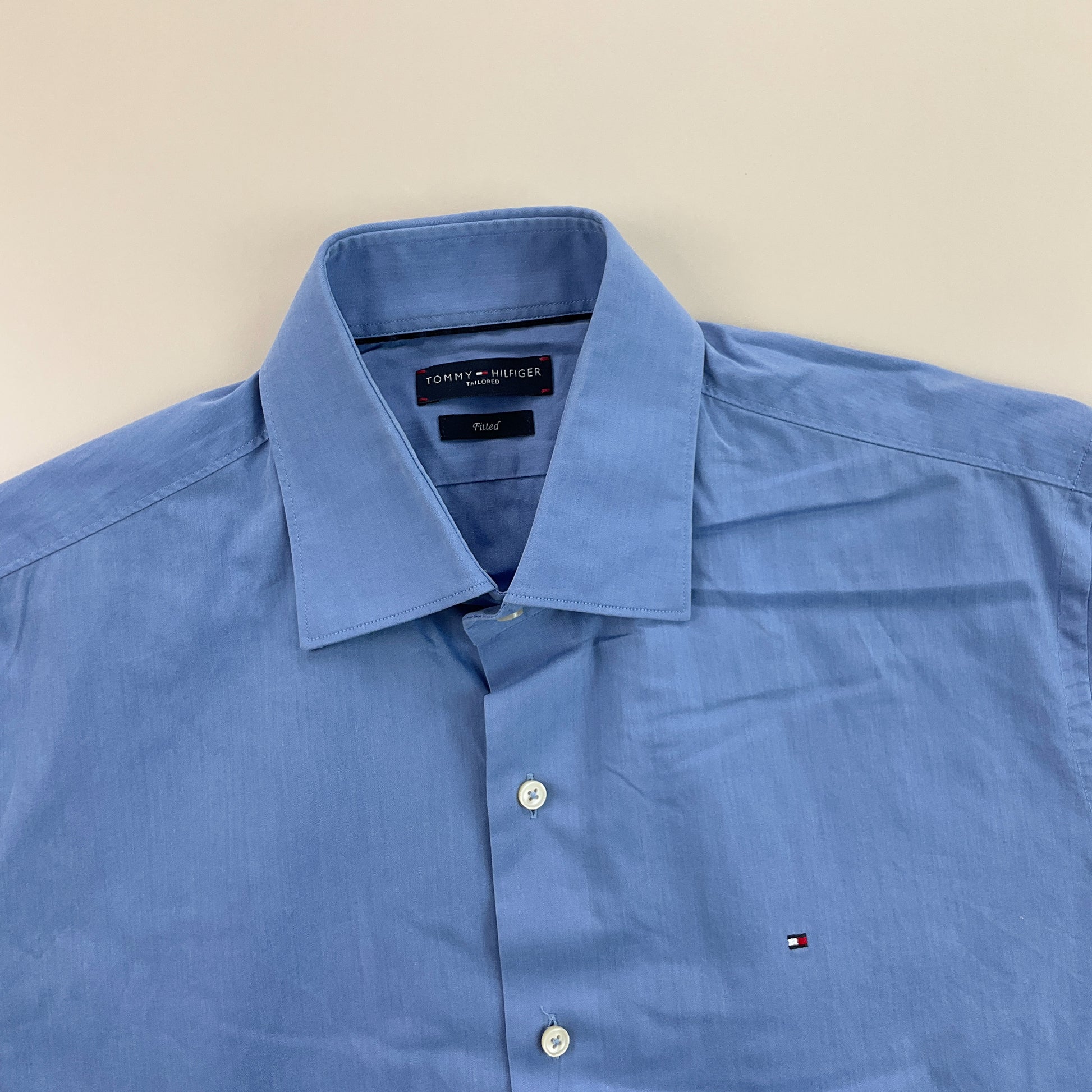 Tommy Hilfiger Tailored Hemd - Large-TOMMY HILFIGER-olesstore-vintage-secondhand-shop-austria-österreich