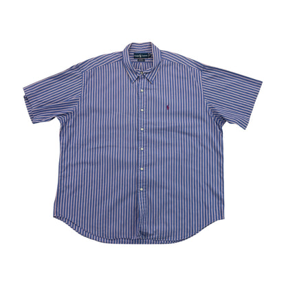 Ralph Lauren 90s gestreifftes Hemd - XXL-RALPH LAUREN-olesstore-vintage-secondhand-shop-austria-österreich