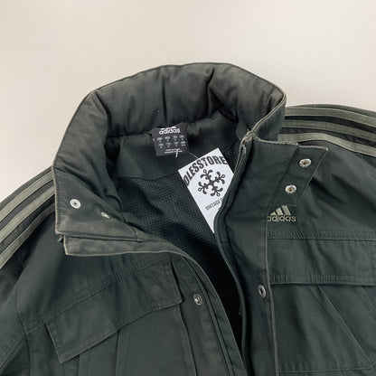 Adidas 00s schwere Outdoor Jacke - Medium-ADIDAS-olesstore-vintage-secondhand-shop-austria-österreich