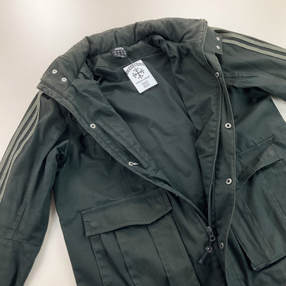 Adidas 00s schwere Outdoor Jacke - Medium-ADIDAS-olesstore-vintage-secondhand-shop-austria-österreich