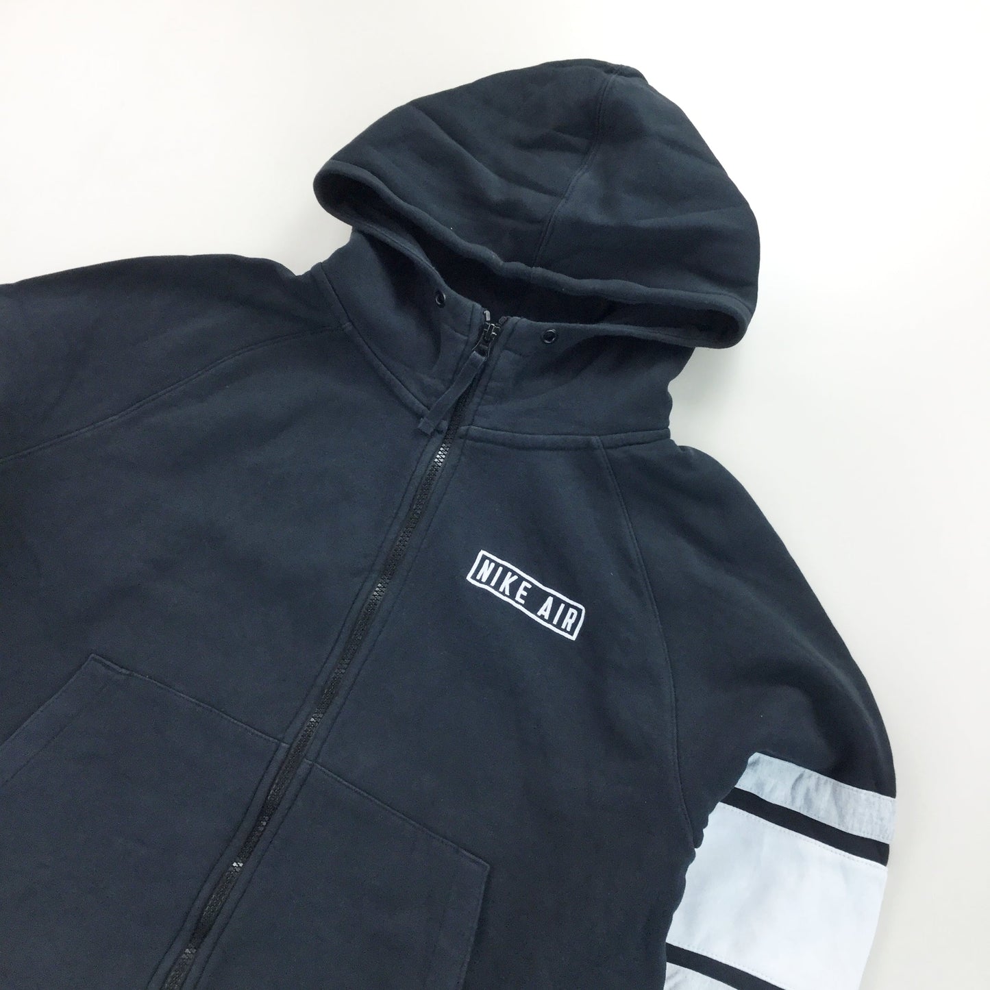 Nike Air Zip Hoodie - Small-NIKE-olesstore-vintage-secondhand-shop-austria-österreich
