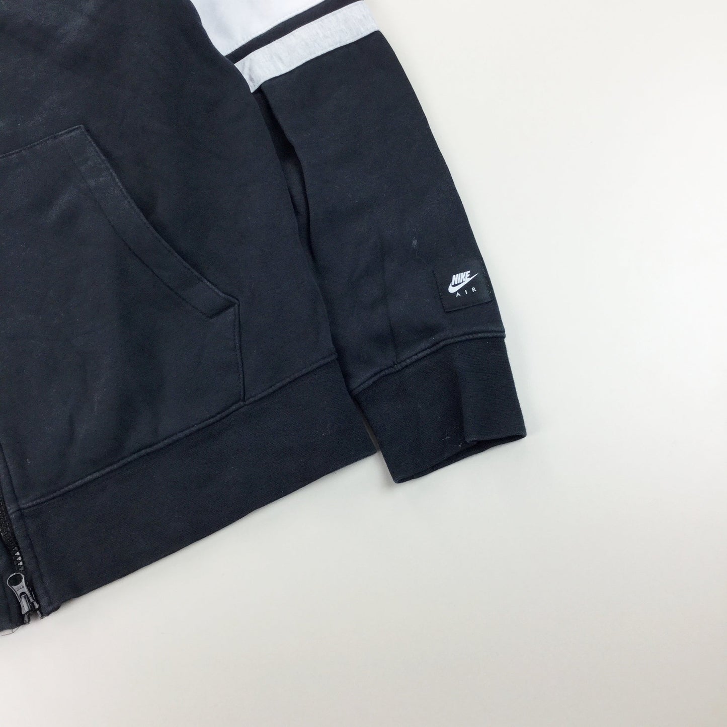 Nike Air Zip Hoodie - Small-NIKE-olesstore-vintage-secondhand-shop-austria-österreich