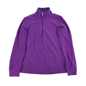 Champion 1/4 Zip Fleece Sweatshirt - Women/Medium-olesstore-vintage-secondhand-shop-austria-österreich