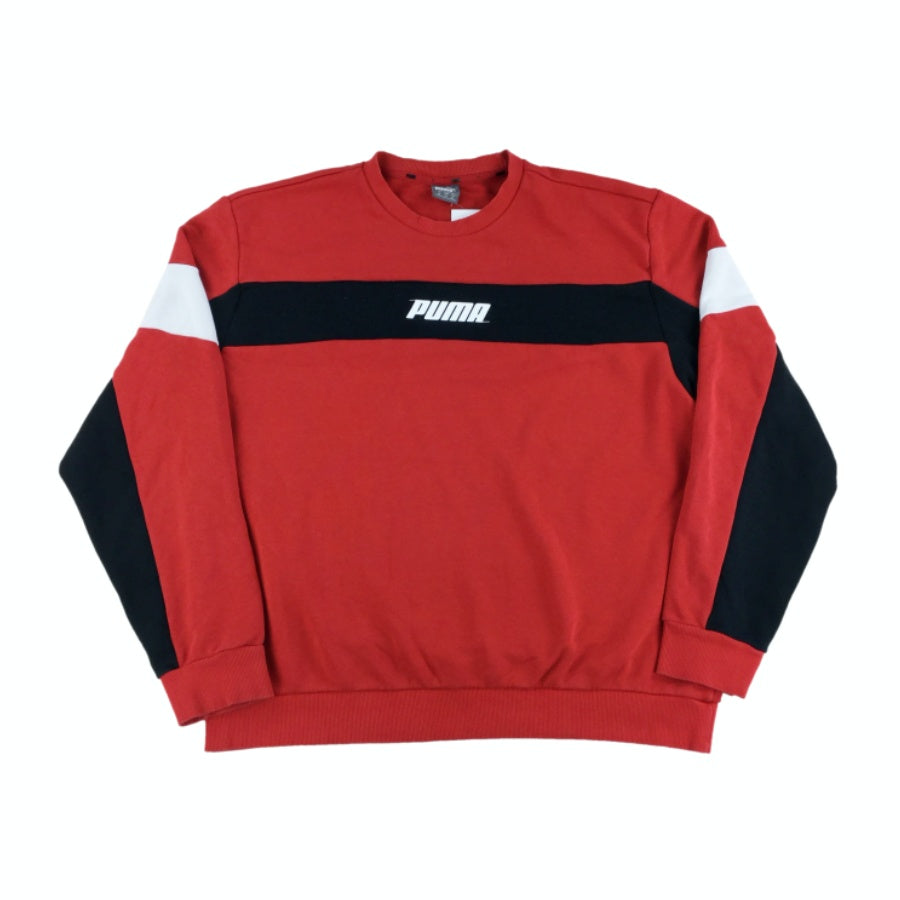 Puma Center Logo Sweatshirt - XXL-olesstore-vintage-secondhand-shop-austria-österreich