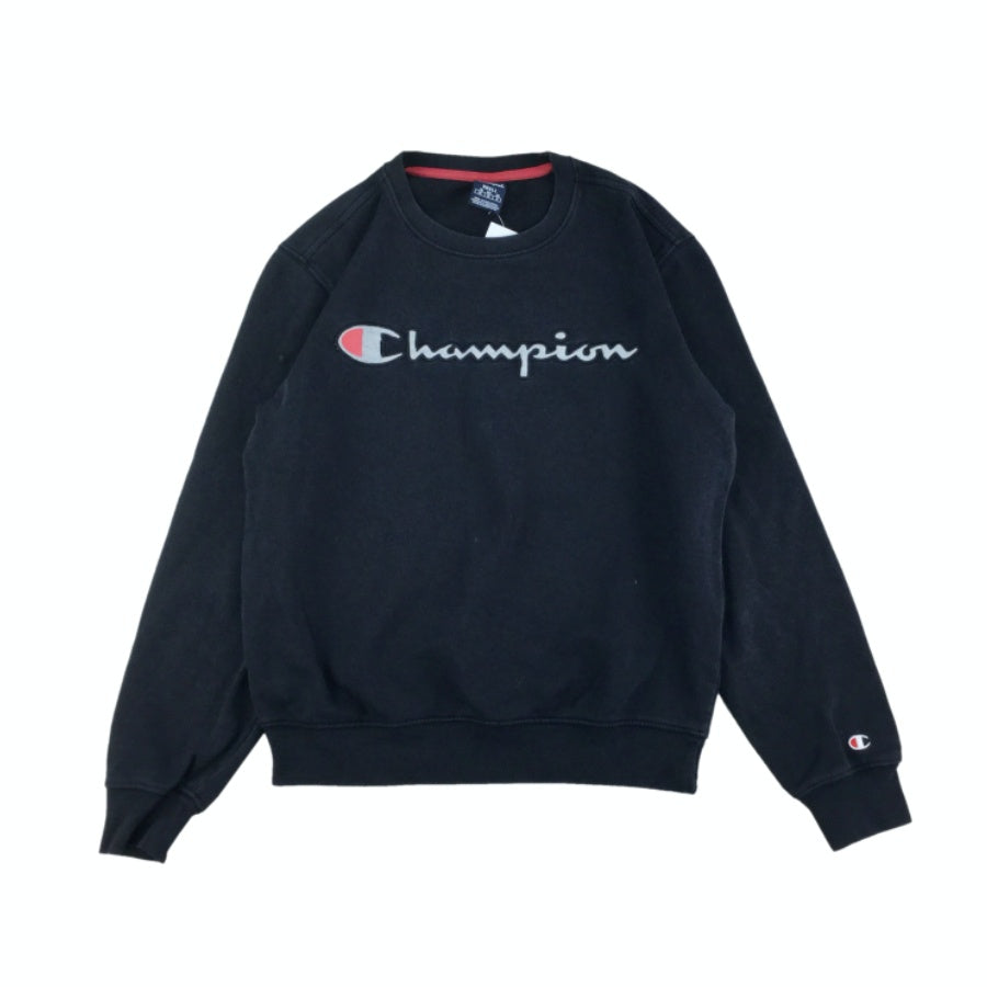 Champion spellout Sweatshirt - Small-olesstore-vintage-secondhand-shop-austria-österreich